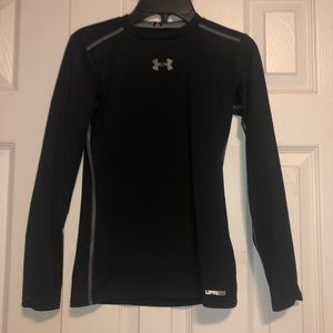 Fitted Black Underarmour Shirt